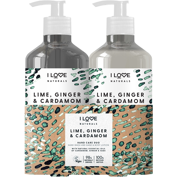 I Love Naturals Hand Care Duo Lime
