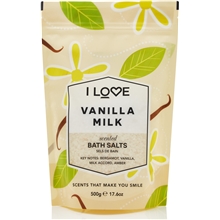 Vanilla Milk Scented Bath Salts 500 gr