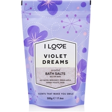 500 gr - Violet Dreams Scented Bath Salts