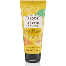 100 ml - Exotic Fruits Scented Hand & Nail Cream