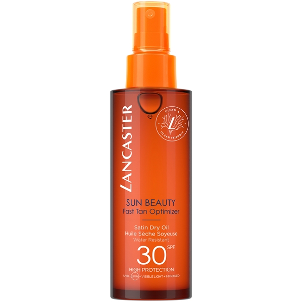 Lancaster SPF30 Sun Beauty Fast Tan Satin Dry Oil (Kuva 1 tuotteesta 5)