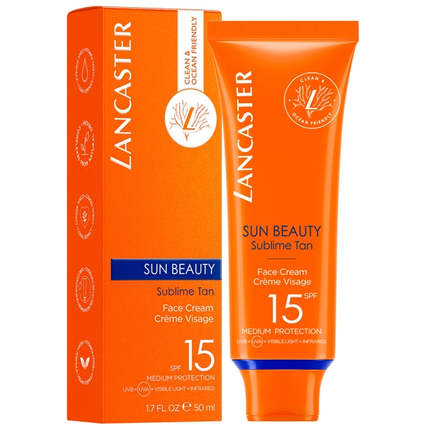 Lancaster SPF15 Sun Beauty Sublime Tan Face Cream (Kuva 2 tuotteesta 4)