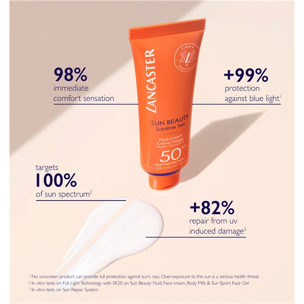 Lancaster SPF30 Sun Beauty Sublime Tan Face Cream (Kuva 4 tuotteesta 4)