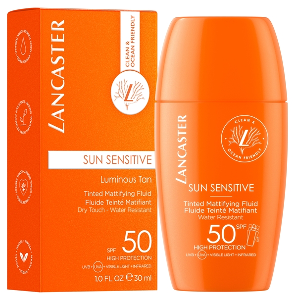 Lancaster Sun Sensitive Tinted Matte Fluid SPF 50 (Kuva 2 tuotteesta 3)