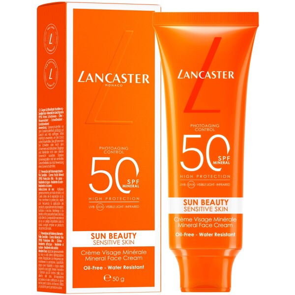 Lancaster SPF50 Sun Sensitive Mineral Face Cream (Kuva 2 tuotteesta 4)