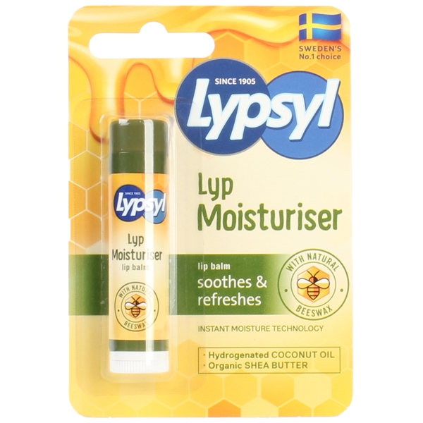 Lypsyl Lyp Moisturiser Beeswax (Kuva 1 tuotteesta 2)