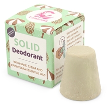 30 gr - Lamazuna Solid Deodorant Sage, Cedar, Ravintsara