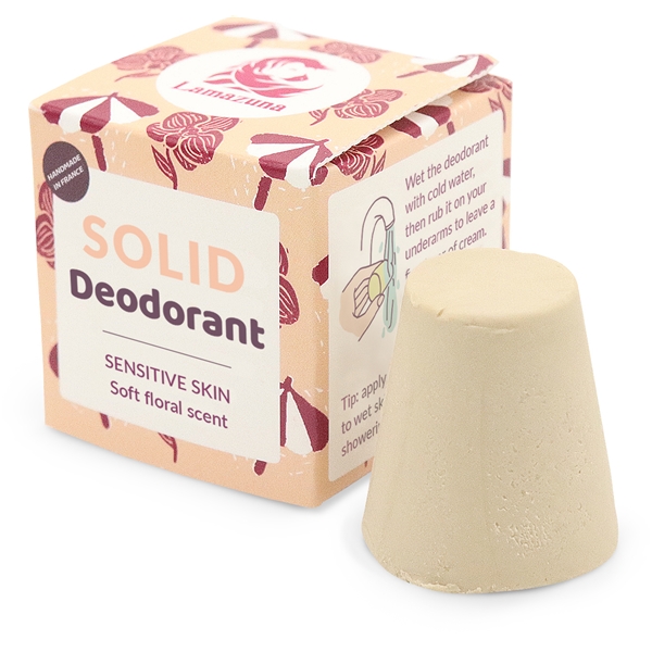 Lamazuna Solid Deodorant Sensitive Skin - Floral (Kuva 1 tuotteesta 2)