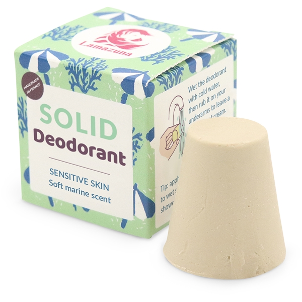 Lamazuna Solid Deodorant Sensitive Skin - Marine (Kuva 1 tuotteesta 2)