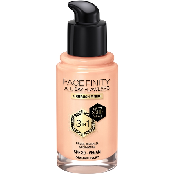 Facefinity All Day Flawless 3 in 1 Foundation (Kuva 3 tuotteesta 7)