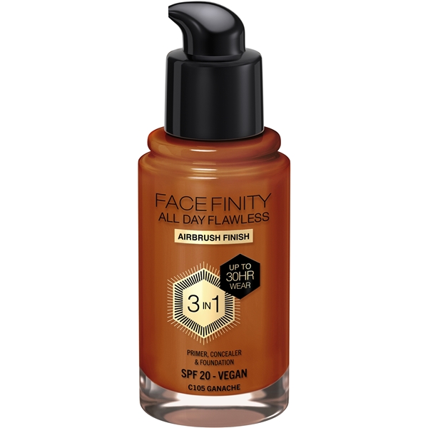 Facefinity All Day Flawless 3 in 1 Foundation (Kuva 4 tuotteesta 7)