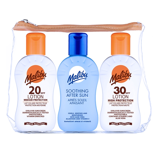 Malibu Sun Lotion Travel Pack