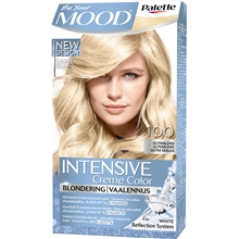 1 set - No. 100 Ultra Blonde - MOOD Hair Color