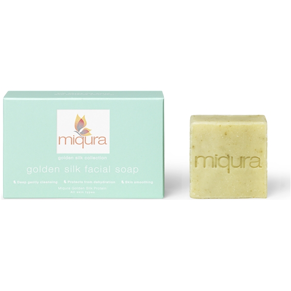 Miqura Golden Silk Facial Soap