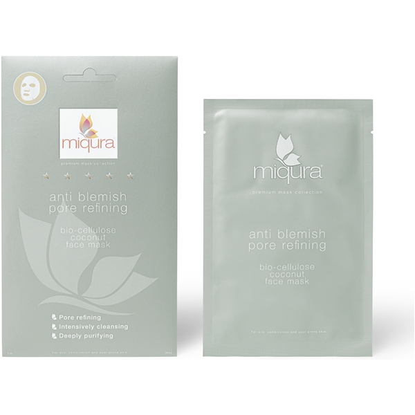 Miqura Anti Blemish Pore Refining Sheet Mask