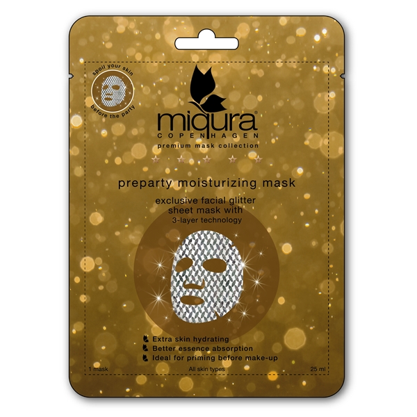 Miqura Preparty Glittermask (Kuva 1 tuotteesta 2)