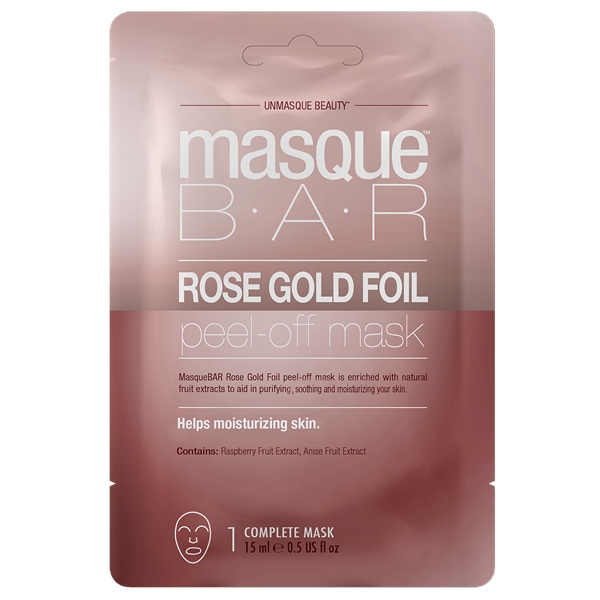 Rose Gold Foil Peel Off Mask