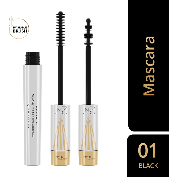 Masterpiece 2in1 Lash Wow Mascara (Kuva 3 tuotteesta 7)