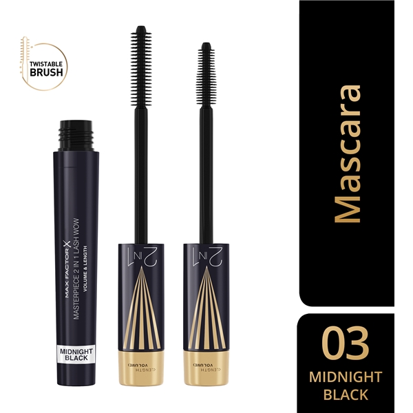 Masterpiece 2in1 Lash Wow Mascara (Kuva 3 tuotteesta 9)