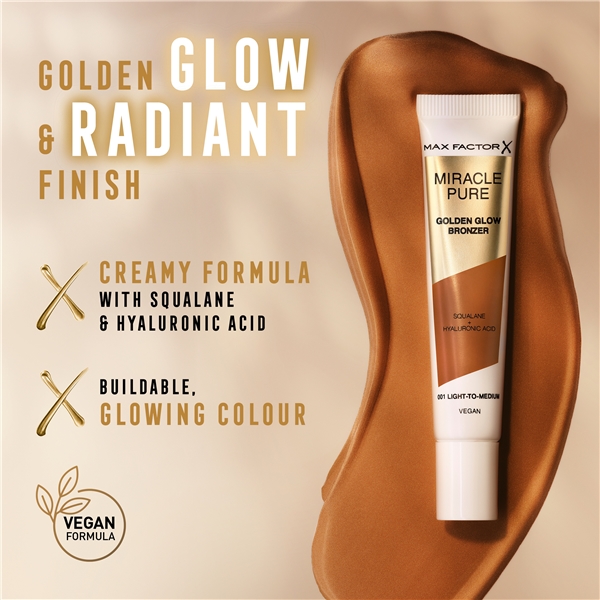Max Factor Miracle Pure Golden Glow Bronzer (Kuva 6 tuotteesta 8)