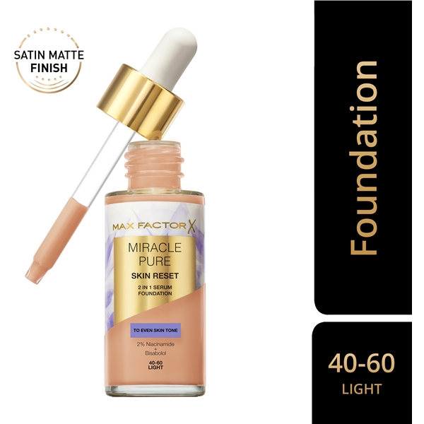Miracle Pure Skin Reset 2in1 Serum Foundation (Kuva 2 tuotteesta 7)