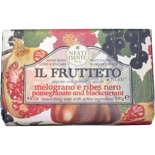 Il Frutteto Pomegranate & Blackcurrant Soap