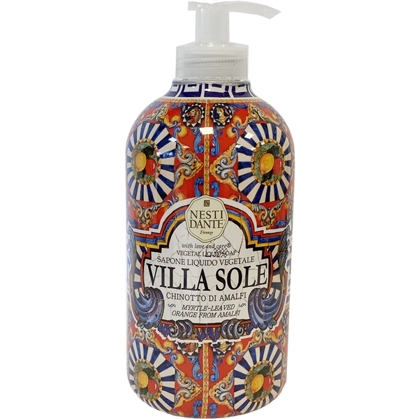 Villa Sole Gel Chinotto d'Amalfi - Liquid Soap (Kuva 1 tuotteesta 2)