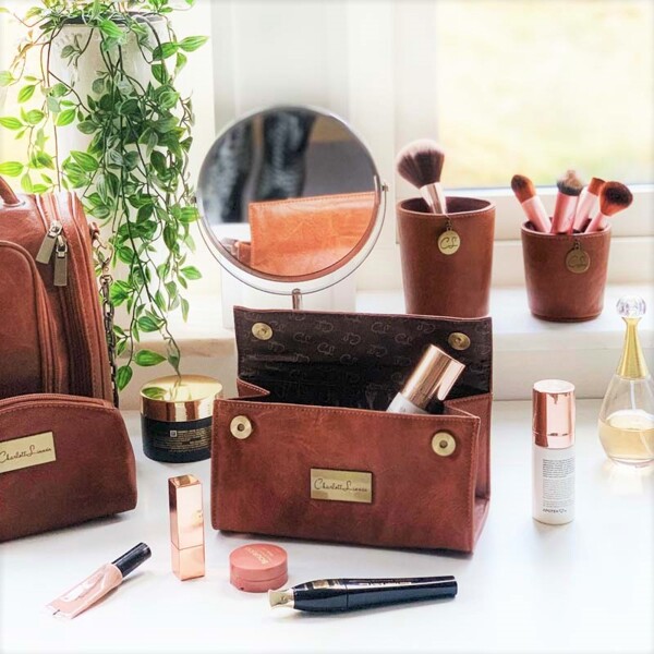 Brown Garnet Multi Makeupbag (Kuva 5 tuotteesta 8)