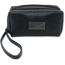 Black Zircon Casual Makeup Bag