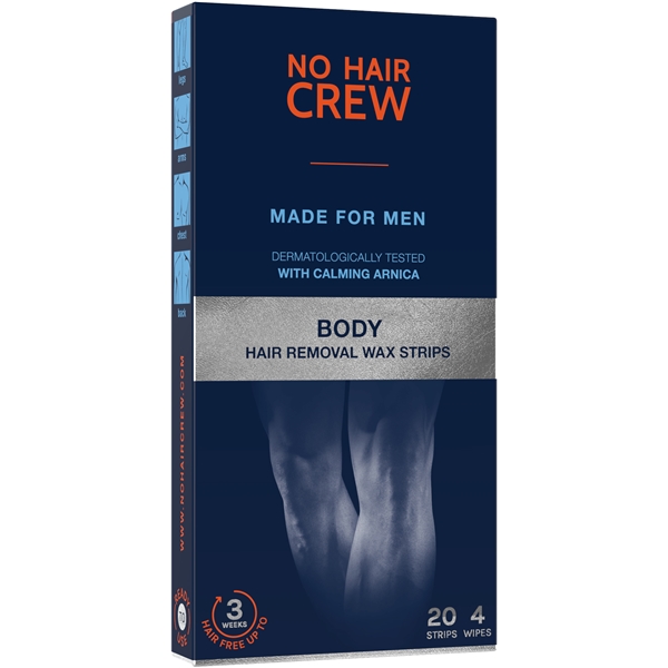No Hair Crew Body Hair Removal Wax Strips (Kuva 2 tuotteesta 2)