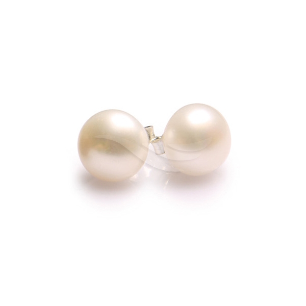 Stud Earrings Classic Big Pearl