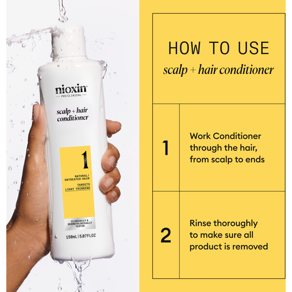 System 1 Scalp + Hair Conditioner (Kuva 3 tuotteesta 8)