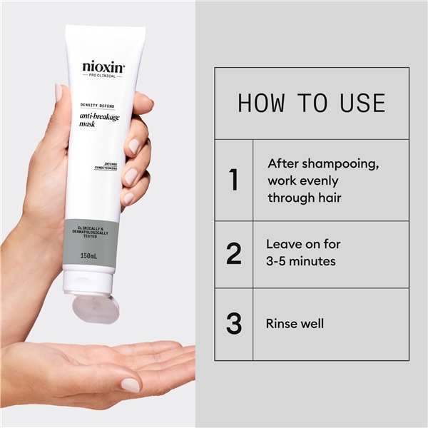 Nioxin Anti Breakage Mask (Kuva 5 tuotteesta 8)