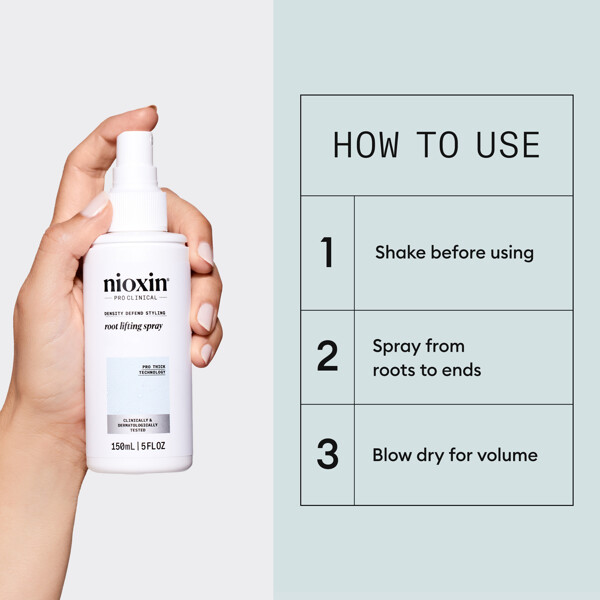 Nioxin Root Lifting Spray (Kuva 3 tuotteesta 7)