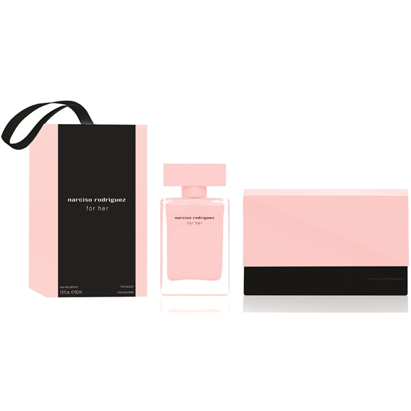 Narciso Rodriquez For Her - Edp 50ml + Mini Pouch