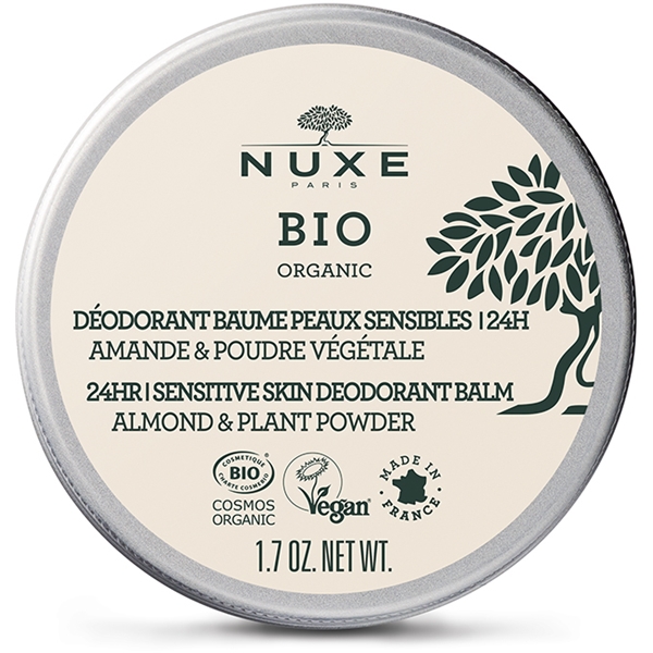 Bio Organic 24h Sensitive Skin Deodorant Balm (Kuva 1 tuotteesta 3)