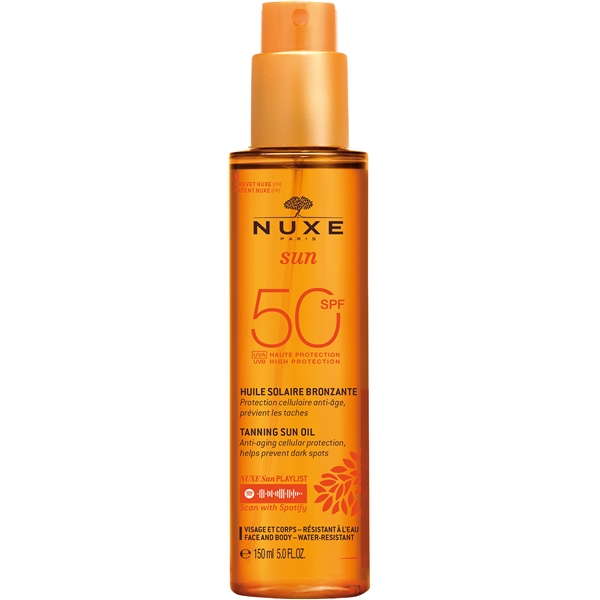 Nuxe Tanning Sun Oil SPF 50 (Kuva 1 tuotteesta 9)