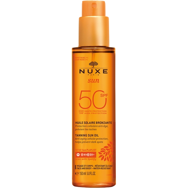 Nuxe Tanning Sun Oil SPF 50 (Kuva 1 tuotteesta 9)