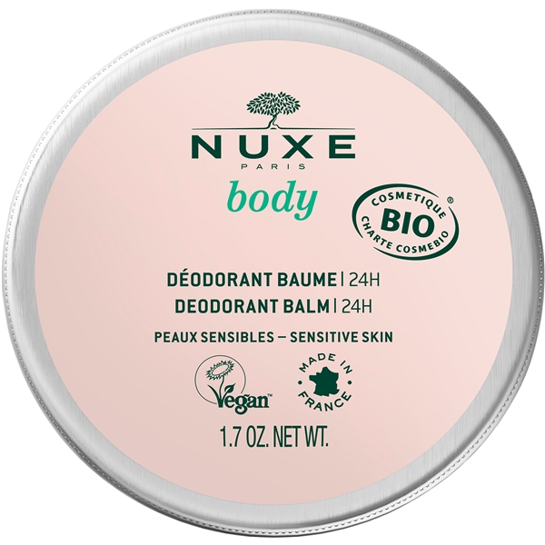 Nuxe Body Sensitive Skin Deodorant Balm (Kuva 1 tuotteesta 6)