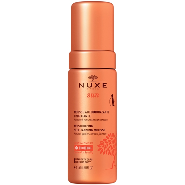 NUXE Sun Moisturizing Self Tanning Mousse (Kuva 1 tuotteesta 8)