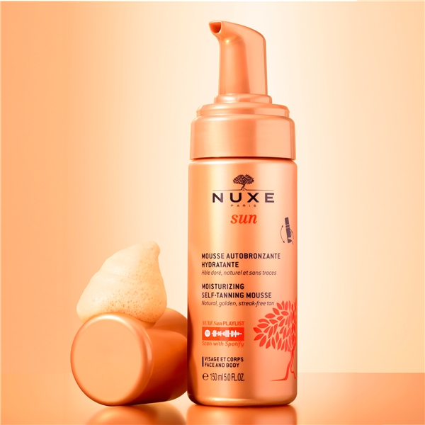 NUXE Sun Moisturizing Self Tanning Mousse (Kuva 2 tuotteesta 8)