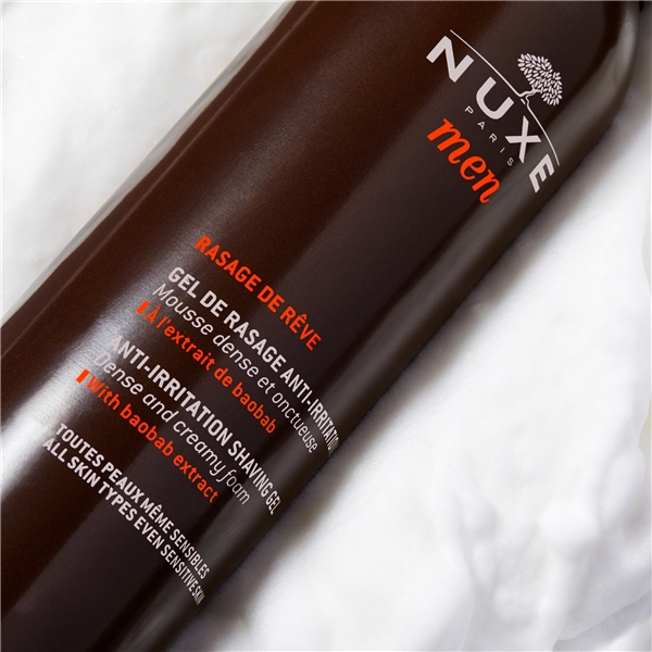 NUXE MEN Anti Irritation Shaving Gel (Kuva 3 tuotteesta 5)