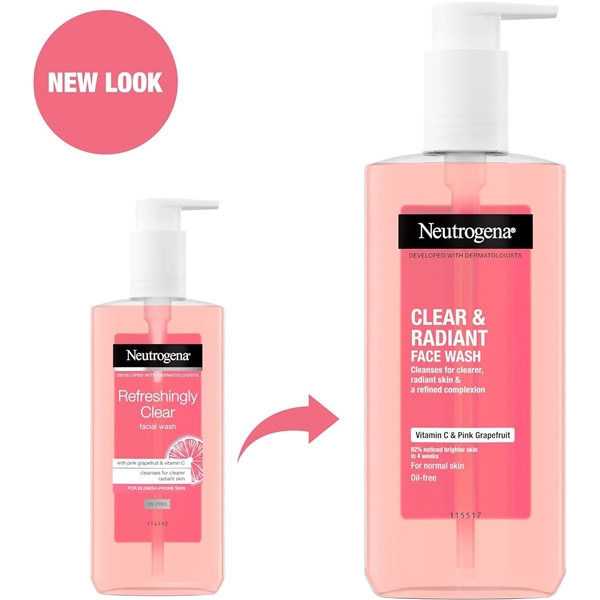 Clear & Radiant Face Wash with Vitamin C (Kuva 2 tuotteesta 2)