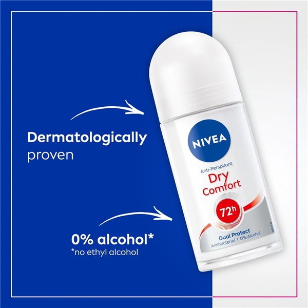 Nivea Deo Dry Comfort Roll on (Kuva 2 tuotteesta 5)