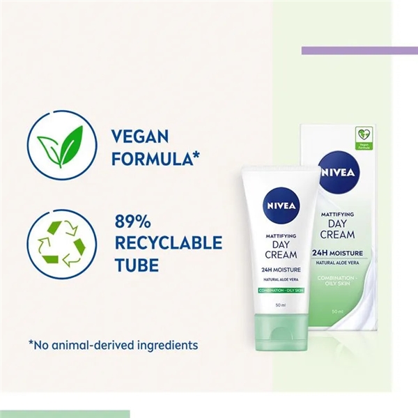 Nivea Mattifying Day Cream - Combination Skin (Kuva 5 tuotteesta 5)