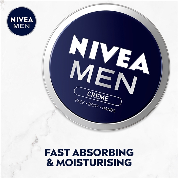 Nivea Men Creme - Face Body Hands (Kuva 2 tuotteesta 6)
