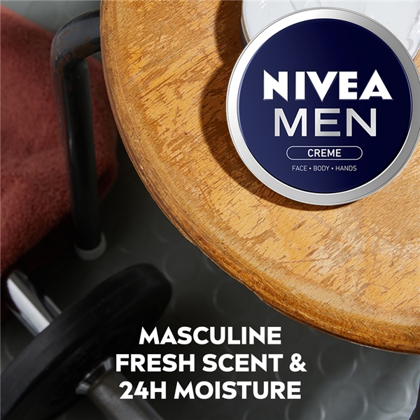 Nivea Men Creme - Face Body Hands (Kuva 3 tuotteesta 6)