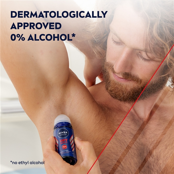 Nivea Men Deo Dry Impact Roll on (Kuva 3 tuotteesta 5)