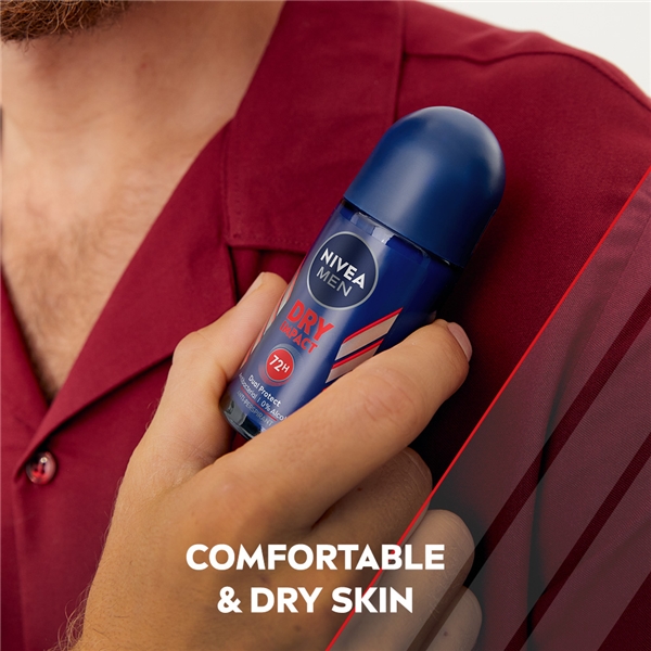 Nivea Men Deo Dry Impact Roll on (Kuva 5 tuotteesta 5)