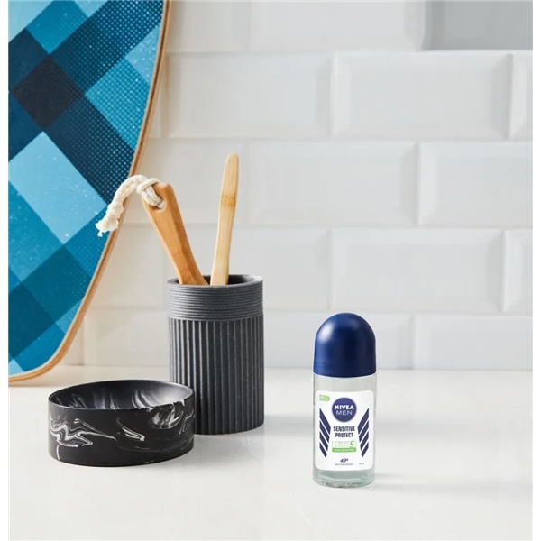 Nivea Men Deo Roll On Sensitive Protect (Kuva 2 tuotteesta 5)